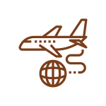 icono de avion-viaje para repatriacion